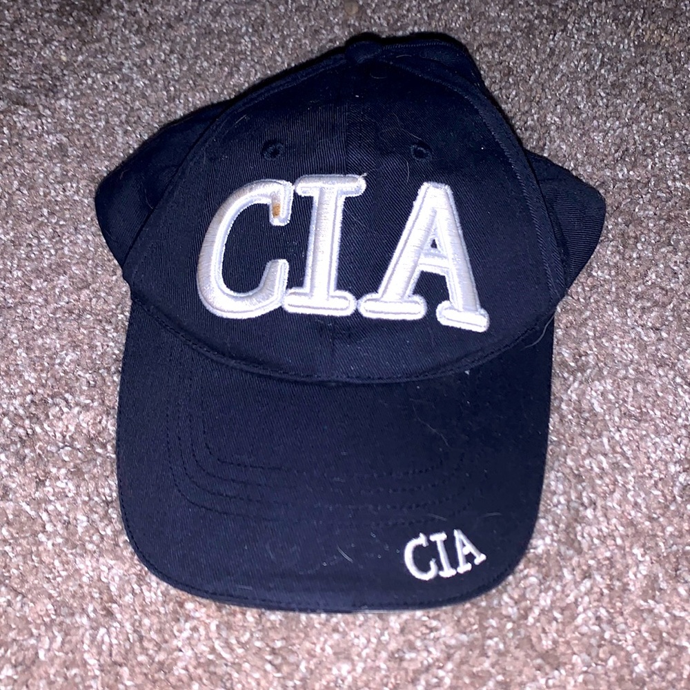 CIA hat.